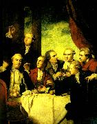Sir Joshua Reynolds members of the society of dilettanti china oil painting artist